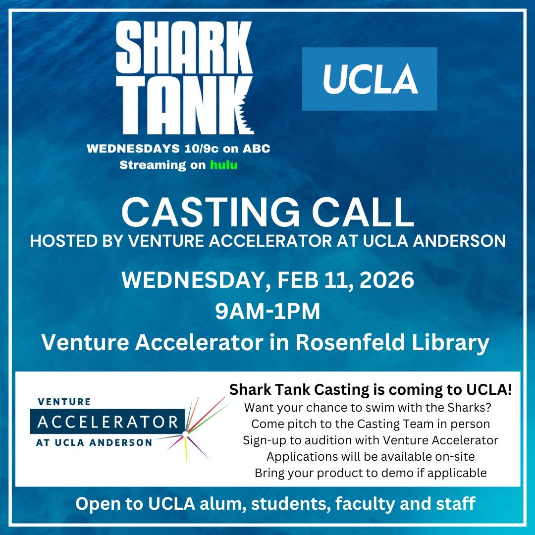 UCLA Shark Tank Promo 2026