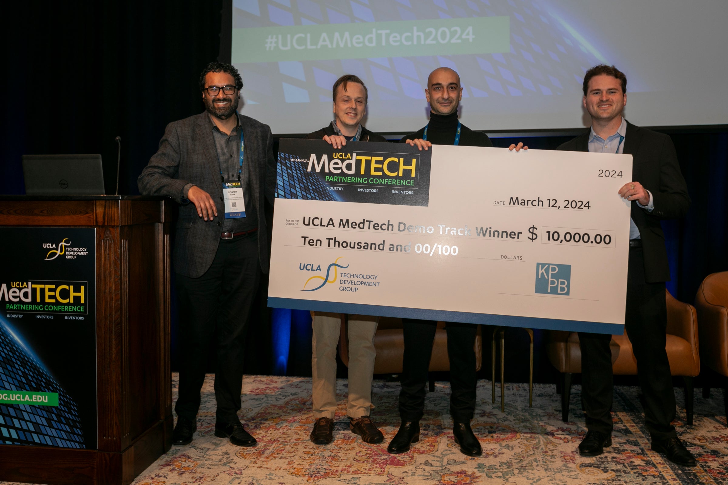 Congratulations to our Demo Track Winners MedTech 2024