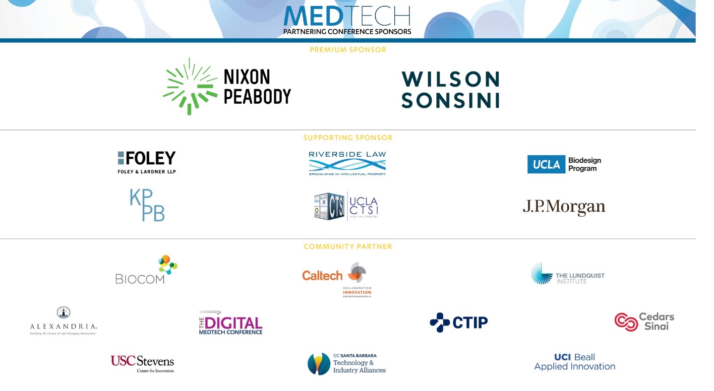 MedTech 2020 Sponsors
